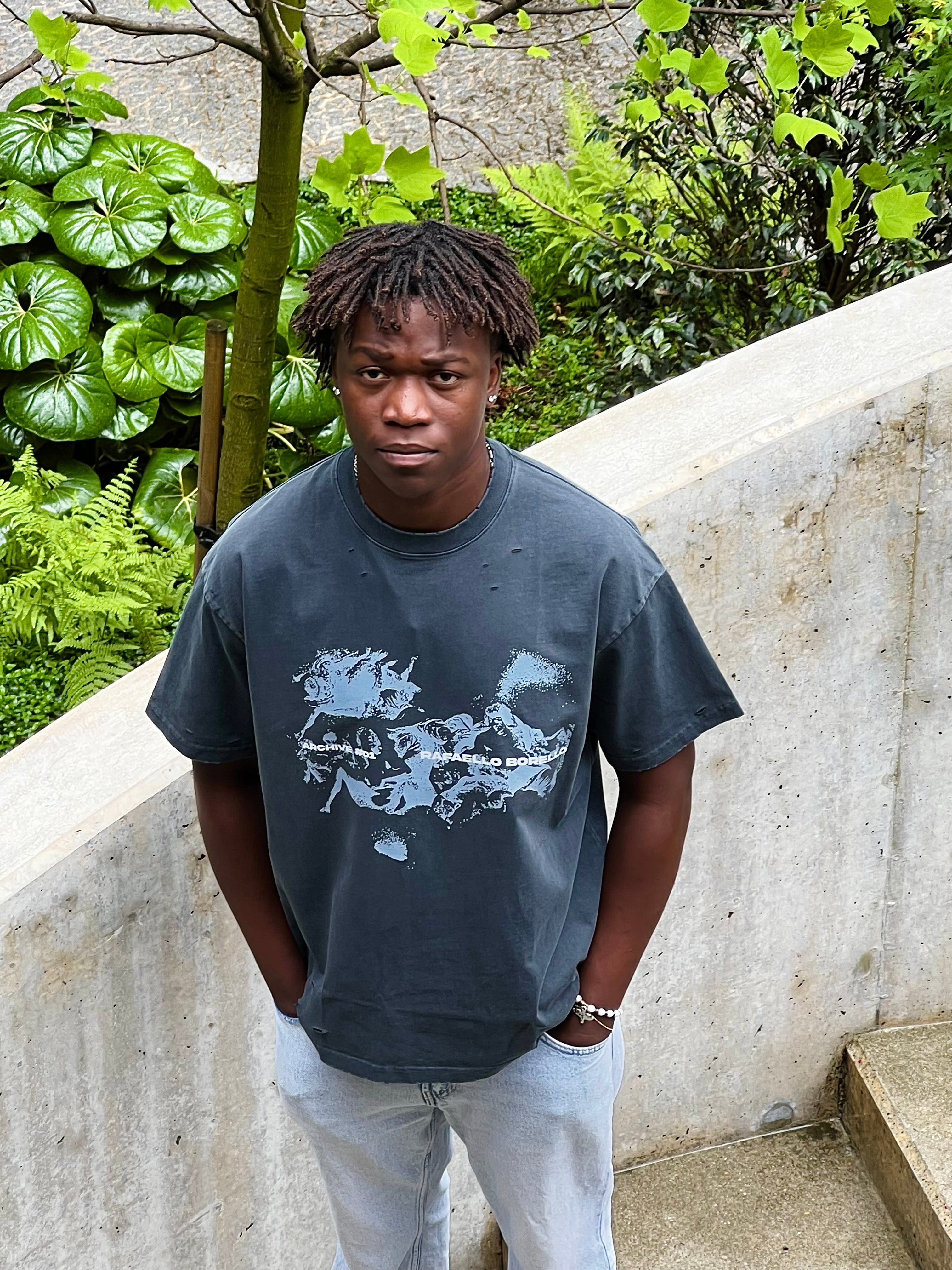 Archive Deep Gray washed tee