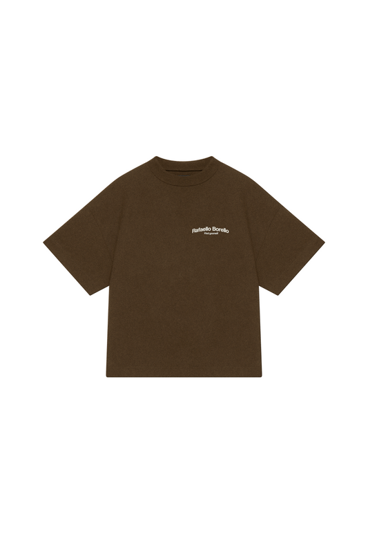 BROWN T - SHIRT